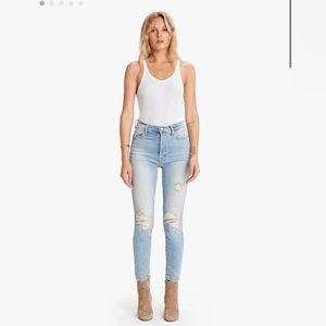 NWOT MOTHER Super Stunner Ankle jeans Size 24